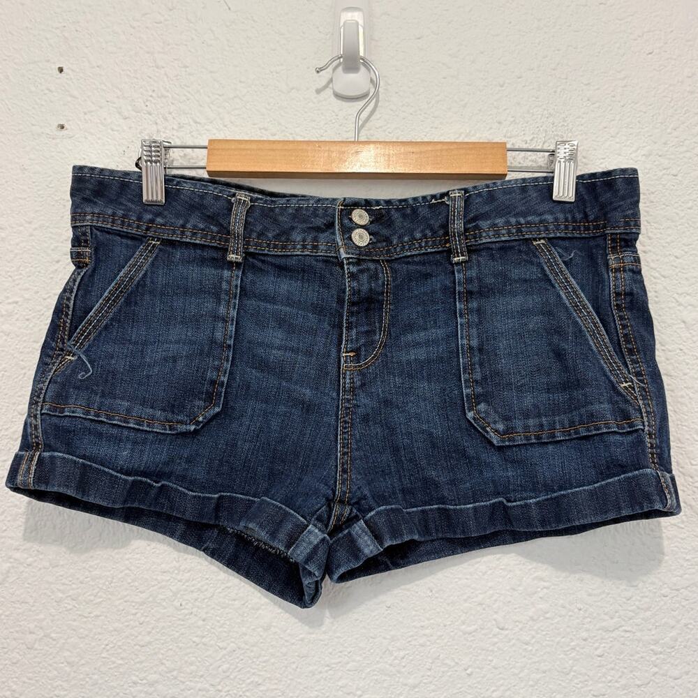 y2k aeropostale micro mini shorts low rise skater preppy prep vintage